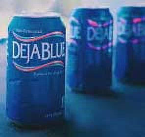 Dr Pepper Snapple Group Deja Blue Filtered liquid Can -- 24 per case.