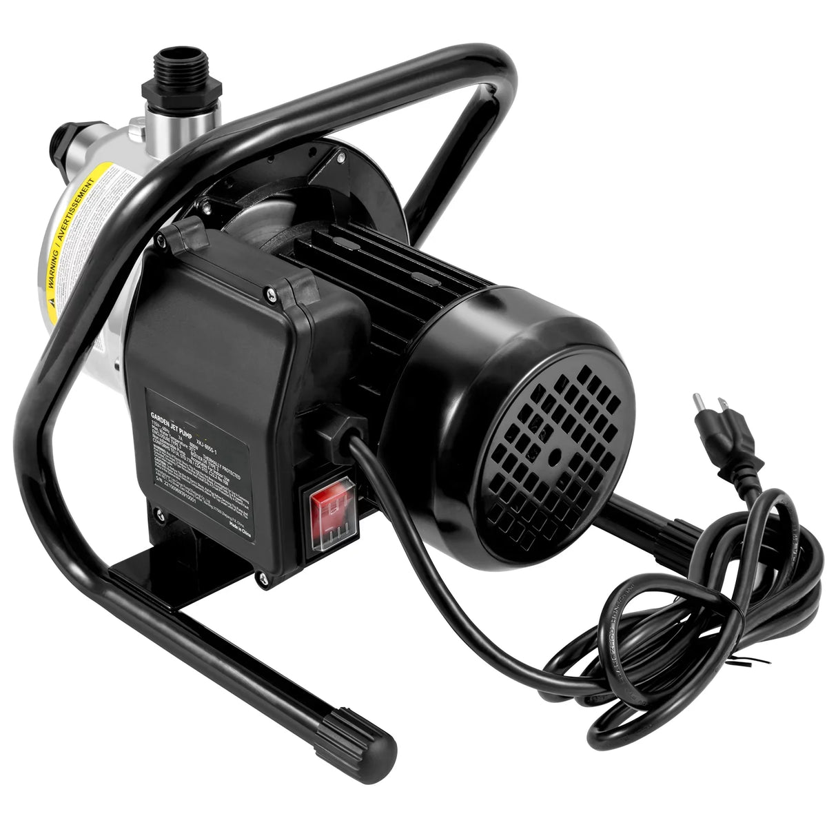 BENTISMShallowWell Pump, 1.5 115V, 1200 GPH 164 ft Height, 87 psi Max Pressure, Portable Stainless Steel Sprinkler Booster Jet Pumps for Garden Lawn Irrigation system, Lake Fountain, WaterTransfer