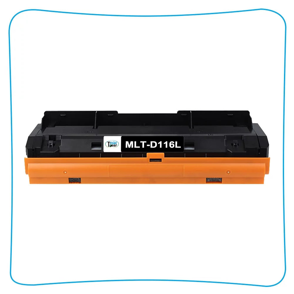 MLTD116L Toner Cartridge appropriate for 116L MLTD116L D116L MLT-D116L SL-M2625D SL-M2825DW SL-M2835DW (Black, 2 Pack)