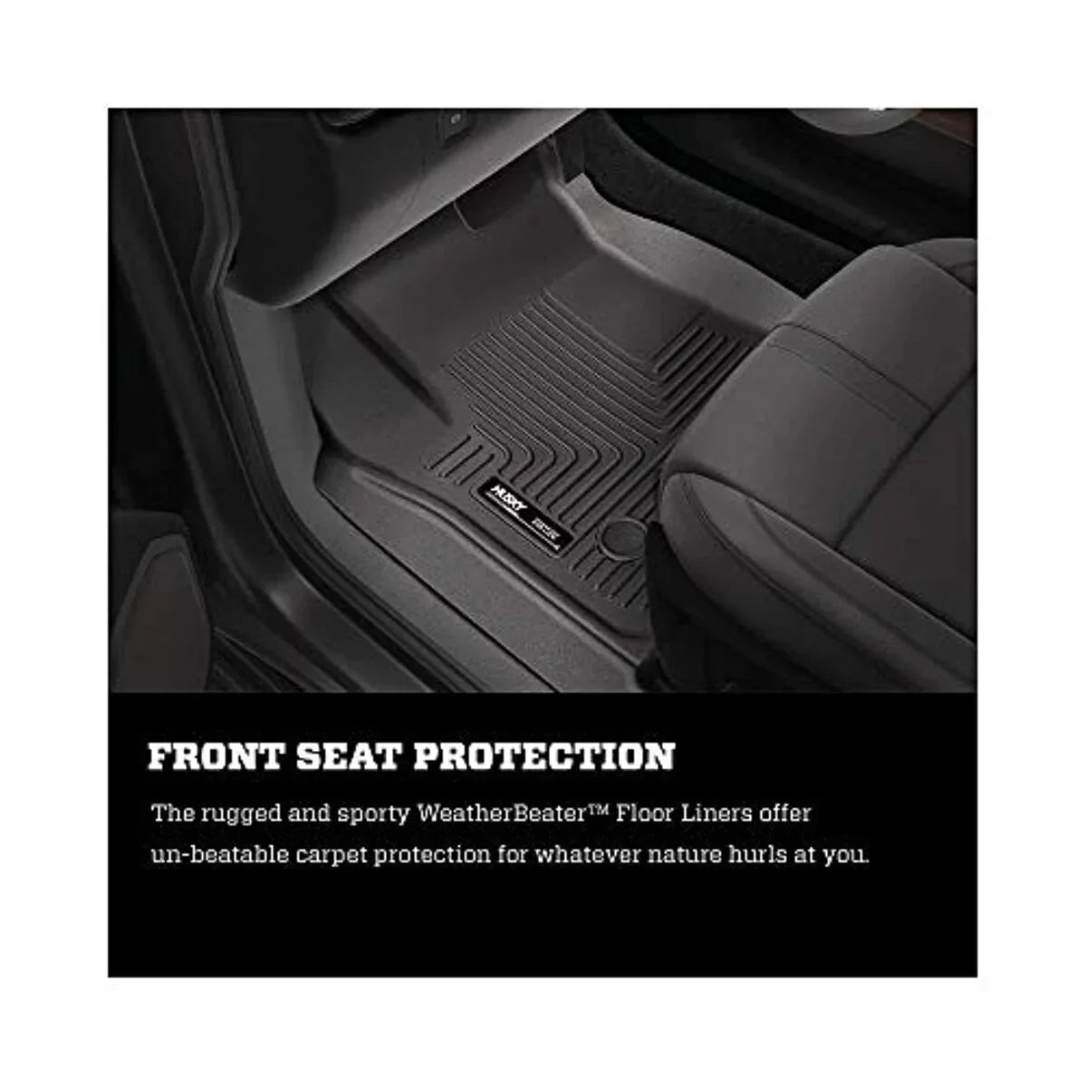 Husky by RealTruck 25721 WeatherBeater Cargo Area Liner Cargo Liner matching with select: 2010-2023 4RUNNER