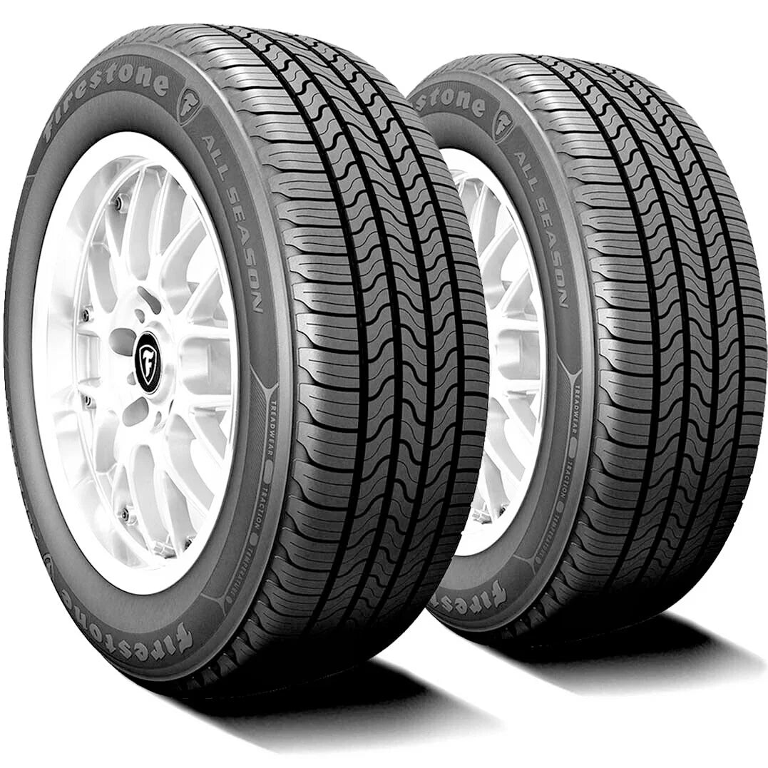 Set of 4 (FOUR) Firestone All Season 215/60R17 96T AS All Season A/S Tires