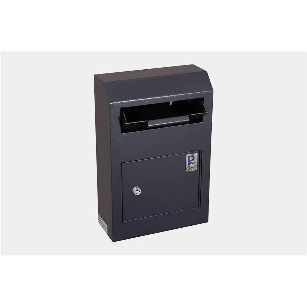 Wall-Mount Locking Payment Drop Box Security Safe Locker, Black. Protex Safe 313 cu ft