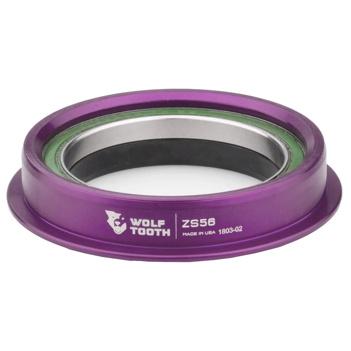 Wolf Tooth Premium ZS Headsets - Zero Stack Lower, ZS56/40, Purple