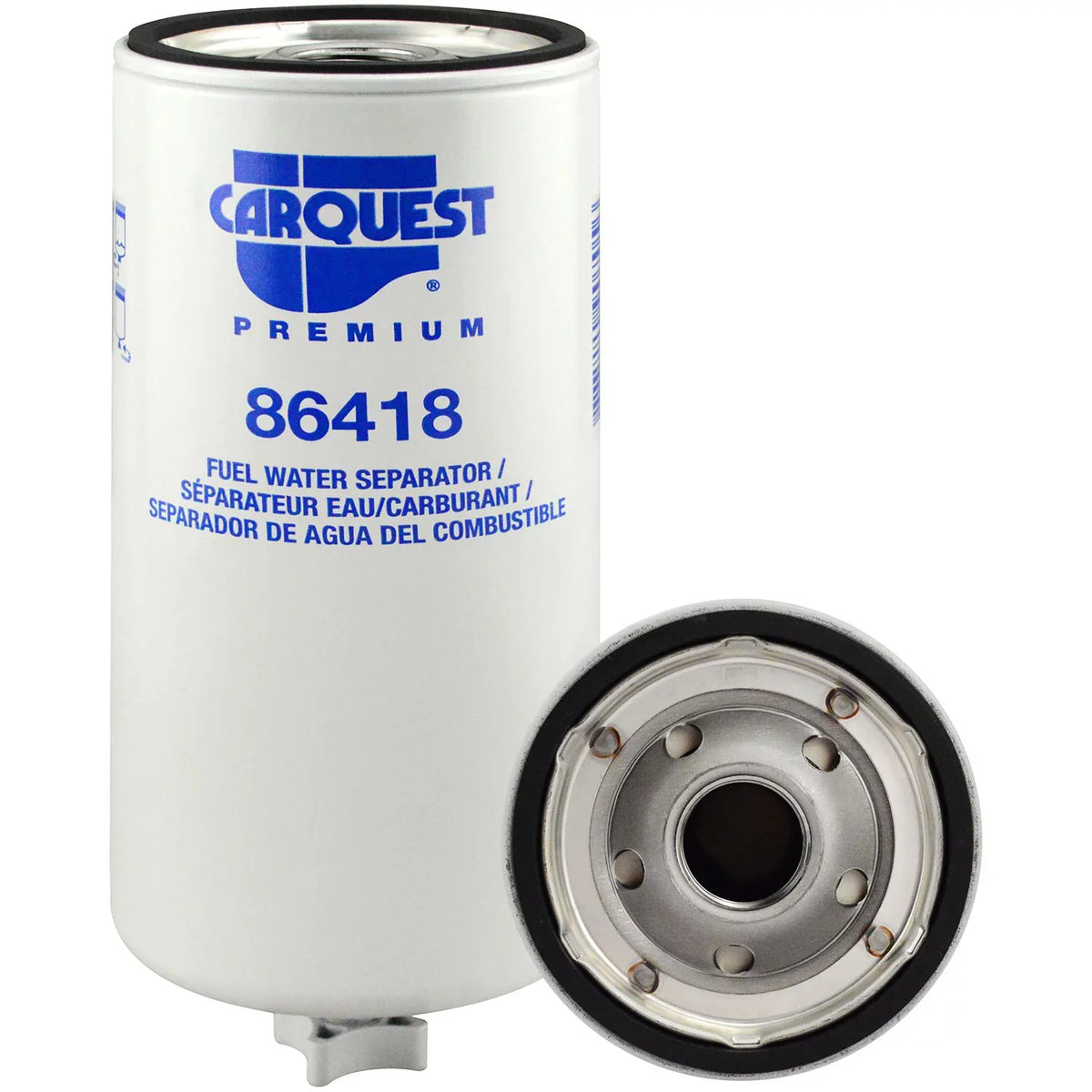 Carquest Premium Primary Fuel/aqua Separator Spin-on with Drain Fits select: 2003-2009,2012-2015 ISUZU NPR