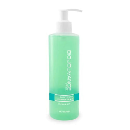 Bio Jouvance - Clarifying Gel Cleanser 12% AHA 8oz / 240ml - Face Skin Care Treatment