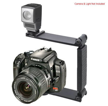 High superior Aluminum Mini Folding Bracket For  Alpha A6500 (Accommodates Flashes, Lights Or Microphones)