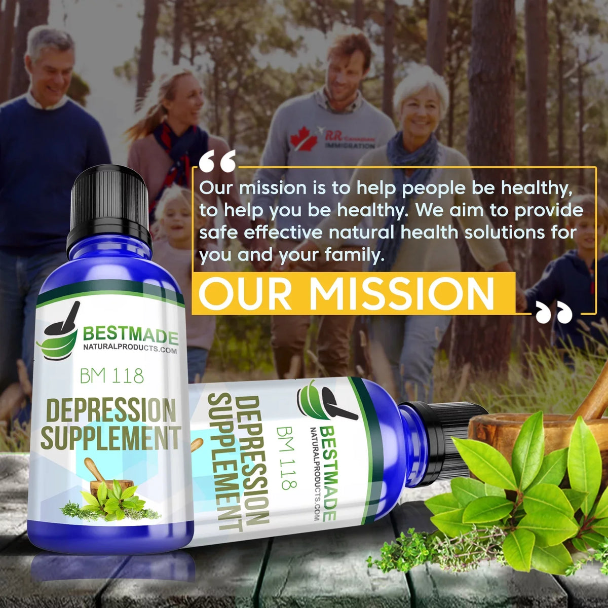 BestMade Depression Supplement & Remedy (BM118)
