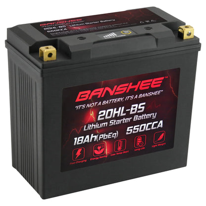 Banshee 20L-BS LiFePO4 Motorsports Battery appropriate with Yamaha FX1800 WaveRunner FX SHO 2008 to 2012