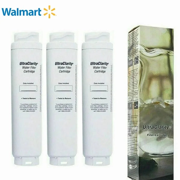 Bosch Ultra Clarity Cuno Refrigerator aqua Filter REPLFLTR10 9000 077104 9000194412 Fits 644845 674655(3 Pack)