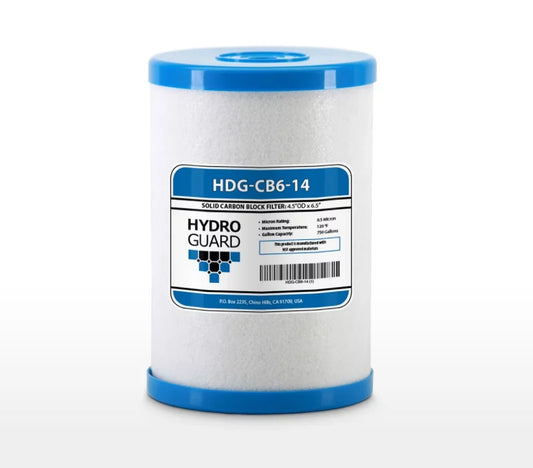 Hydro Guard HDG-CB6-14 CB6 Carbon Block moisture Filter Replacement Cartridge