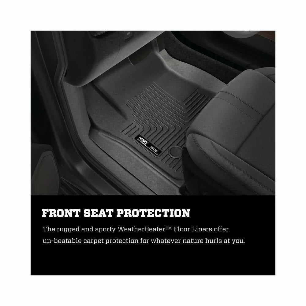 Husky by RealTruck 25721 WeatherBeater Cargo Area Liner Cargo Liner matching with select: 2010-2023  4RUNNER