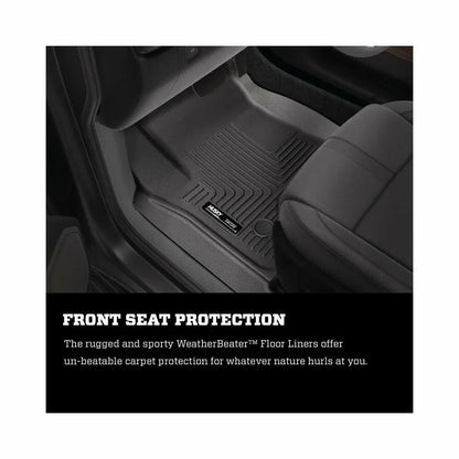 Husky by RealTruck 25721 WeatherBeater Cargo Area Liner Cargo Liner matching with select: 2010-2023  4RUNNER