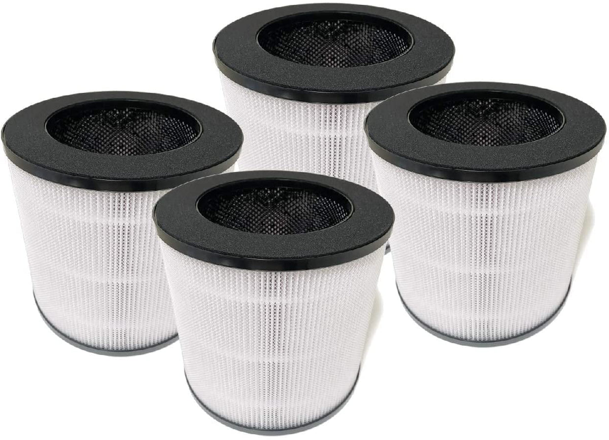 4 Packs. True HEPA Replacement Filter suitable with MA-14 Air Purifier MA-14R MA-14R-B1 MA-14R-W1