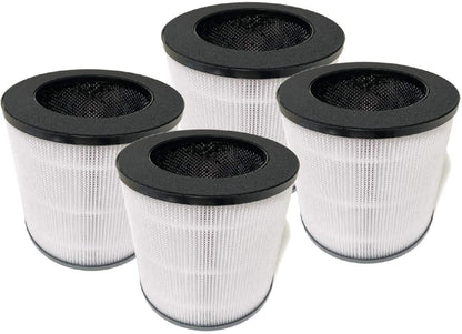 4 Packs. True HEPA Replacement Filter suitable with MA-14 Air Purifier MA-14R MA-14R-B1 MA-14R-W1