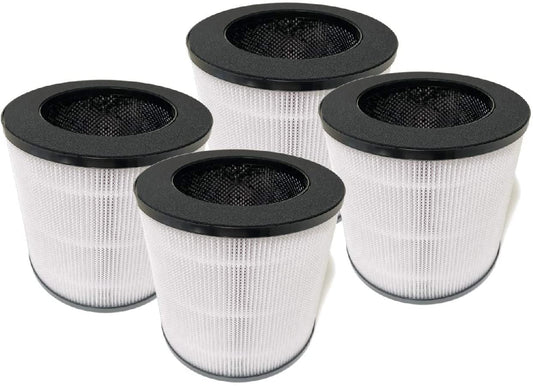 4 Packs. True HEPA Replacement Filter suitable with MA-14 Air Purifier MA-14R MA-14R-B1 MA-14R-W1