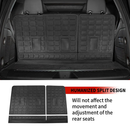 Fit 2021-2023 Chevrolet Tahoe GMC Yukon Rear Trunk Mat Cargo Liner Back Seat protector Protector Chevy Tahoe Accessories
