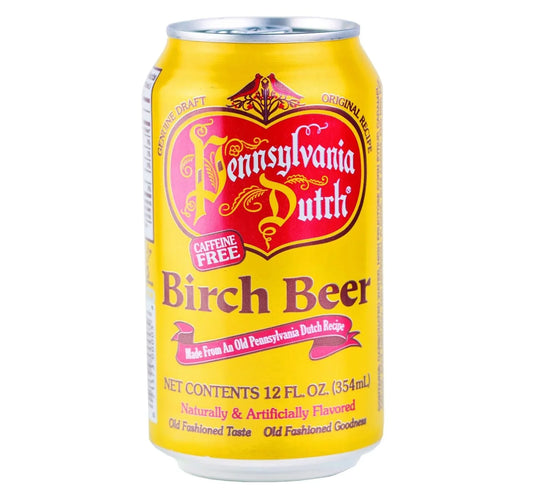 (Case Of 24). Amishtastes PA Dutch Birch Beer, Protected With High-Density Foam, 12 Oz