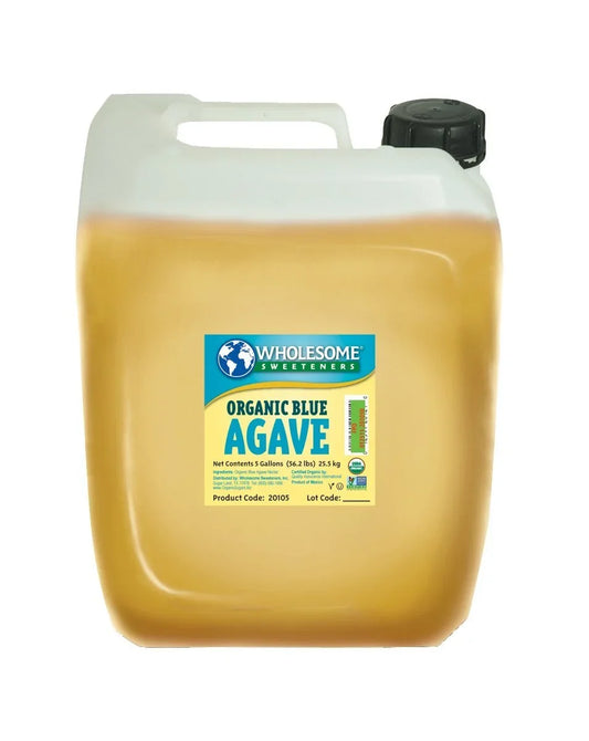 Wholesome Sweeteners Organic Blue Agave, 5 Gallon Jug