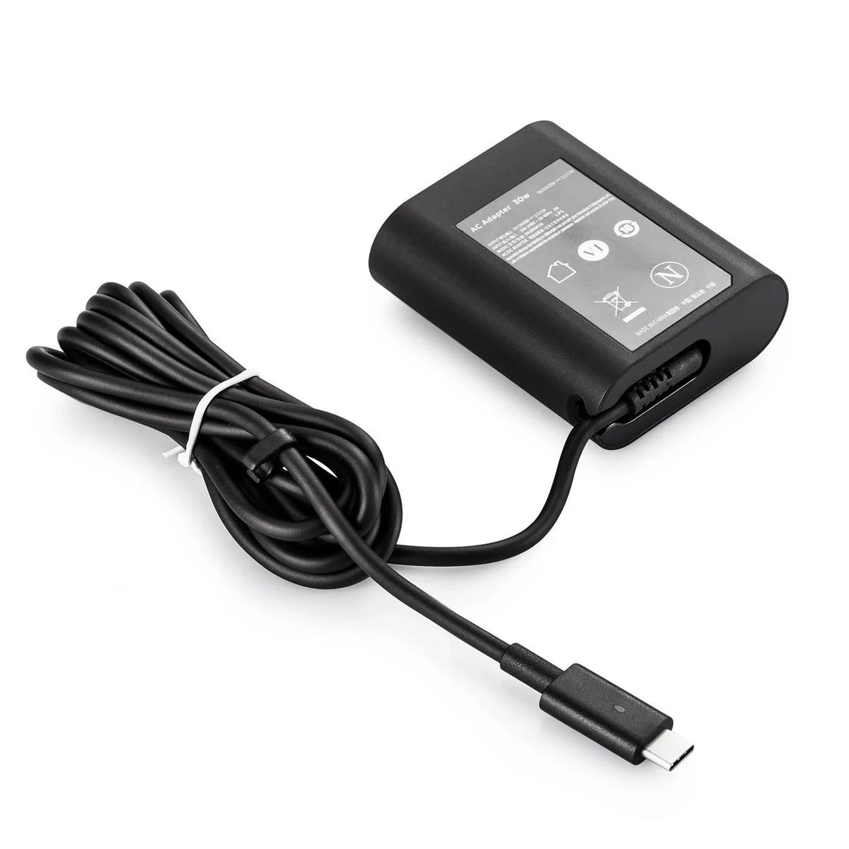 EBK 30W Replacement AC Power Adapter Charger for  XPS13 9365 XPS12 9250 Latitude 7350 7275 5175 5179 ( USB Type-C Connector )