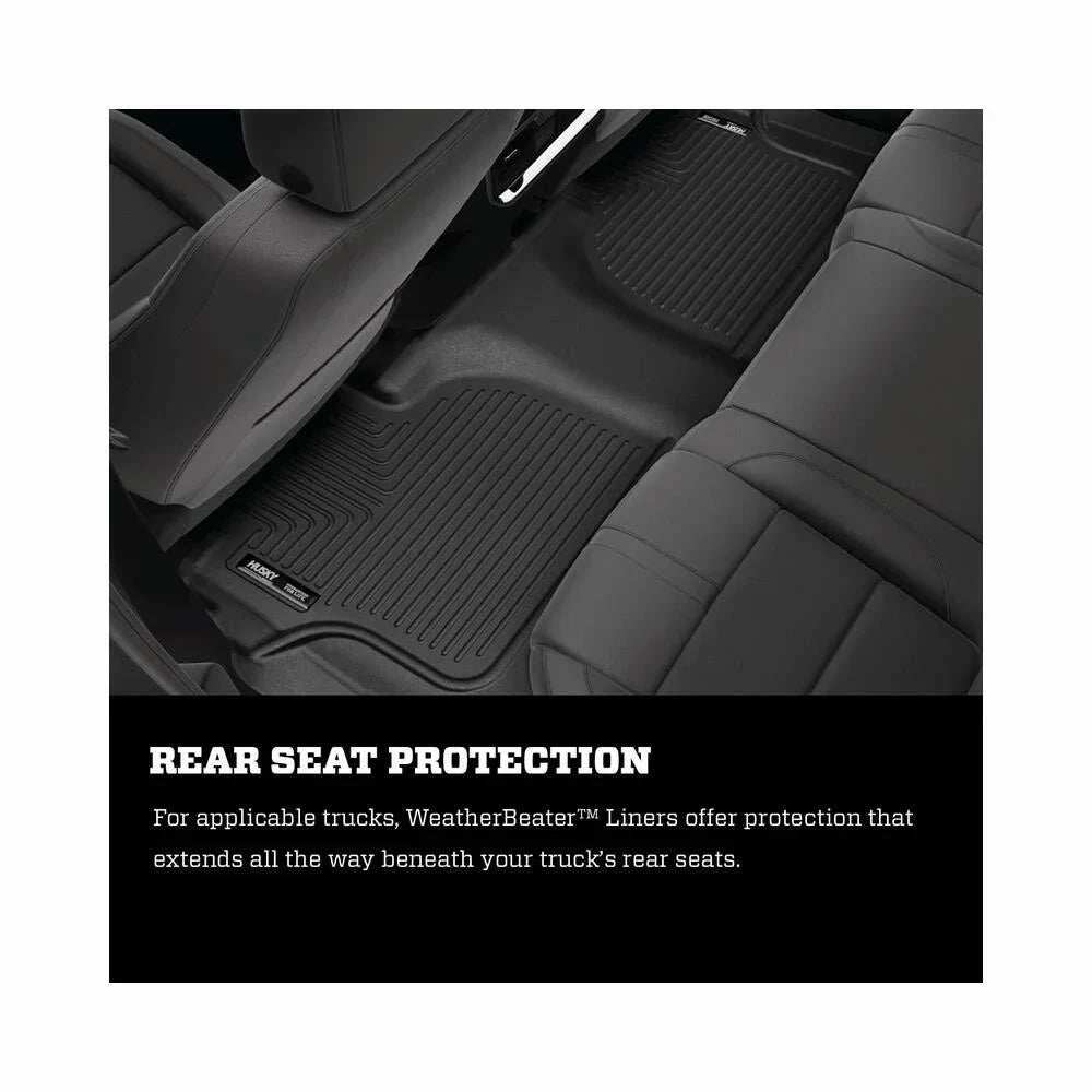 Husky by RealTruck 25721 WeatherBeater Cargo Area Liner Cargo Liner matching with select: 2010-2023  4RUNNER