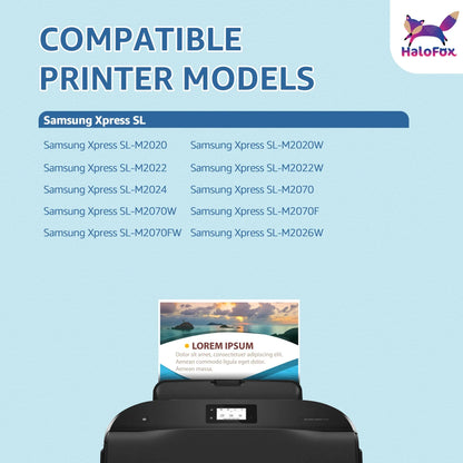 MLT-D111S D111S 111S MLT111S Toner Cartridge for  MLT-D111S D111S 111S MLT111S for  M2020w M2070fw M2020 M2070 M2070w M2024w M2022w M2071W (Black, 2-Pack)