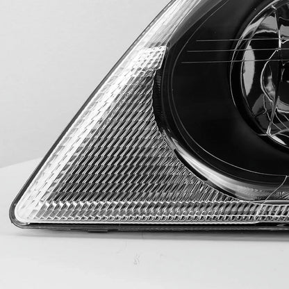 AKKON - For Chrysler Pacifica SUV Black Bezel Headlights Headlamp Front Lamps Replacement Left + Right Pair