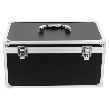 Homemaxs Case Hard Box Tool Camera Shell Briefcase Portable Carrying Equipment Shockproof Aluminum Safety Audio Household