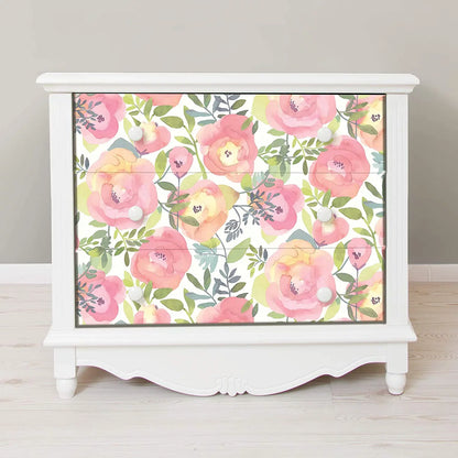 ft.. Nuwallpaper Peachy Keen Pink Vinyl Peel & Stick Wallpaper, 216-in by 20.8-in, 31.2 sq