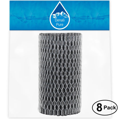 8-Pack Replacement for Frigidaire GLHS69EHPB2 Refrigerator Air Filter - matching with Frigidaire EAF1CB, 46-9917 Fridge Air Filter