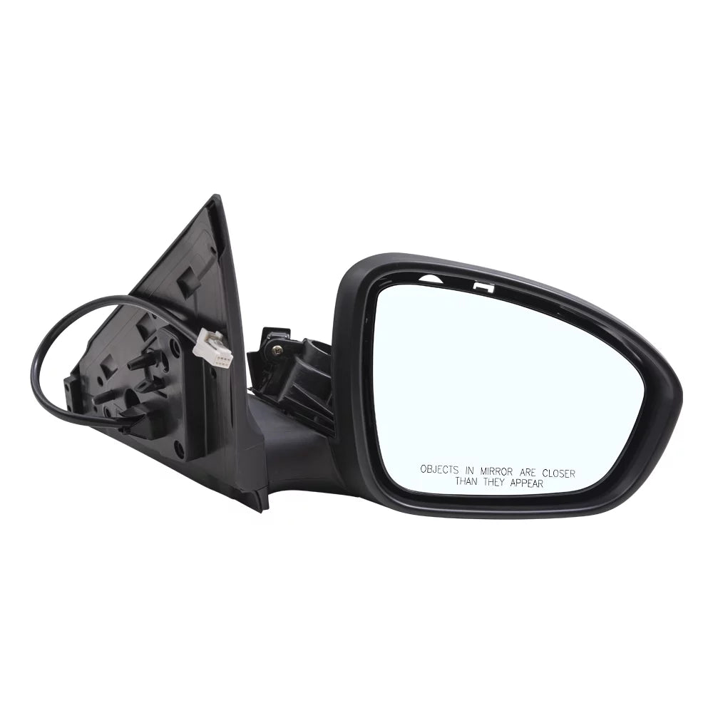 Brock Aftermarket Replacement Passenger Right Power Mirror Without Heat-Signal-Camera Paint To Match Black suitable With 2020-2021 Nissan Sentra