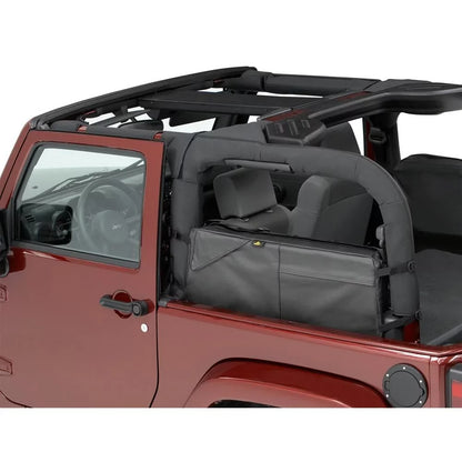 Bestop Saddle Bag (Black Diamond) Fits select: 2015-2019,2021 JEEP WRANGLER UNLIMITED
