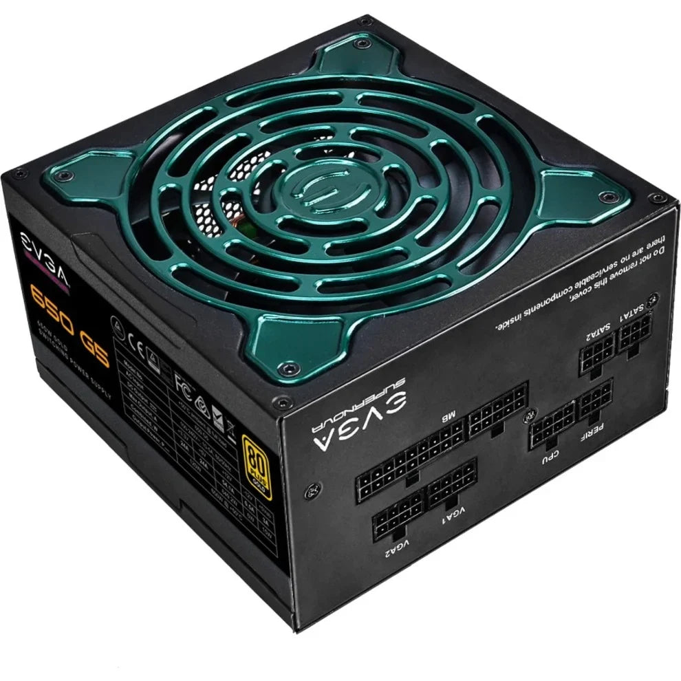 EVGA SuperNOVA 650 G5, 80 Plus Gold 650W, Fully Modular, Eco Mode with FDB Fan, 10 Year Warranty, Includes Power ON Self Tester, Compact 150mm Size, Power Supply 220-G5-0650-X1