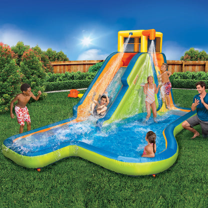 Banzai Inflatable Slide 'N Soak Splash Part moisture Park