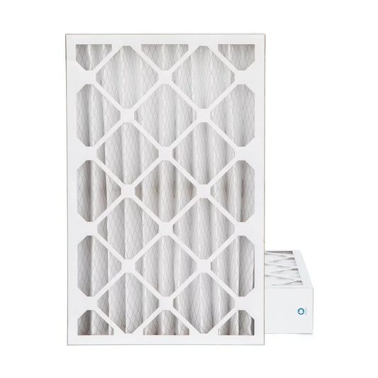 Exact Size: 15-1/2 x 24-1/2 x 3-3/4. 2 Pack. 16x25x4 MERV 8 ( MPR 600, FPR 5-6 ) 4" Air Filters for AC & Furnace