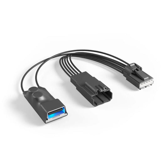 Dongar Technologies Plug & Play Hidden Dash Cam Power Adapter (5-Pin Type F) For Easy Dashcam Install (for Select  Vehicles)