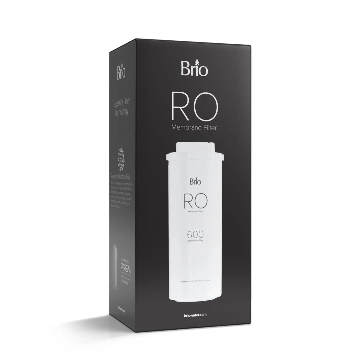 Brio Reverse Osmosis Membrane Replacement Filter for Brio Model TROE600PRISM, Piece Count 1