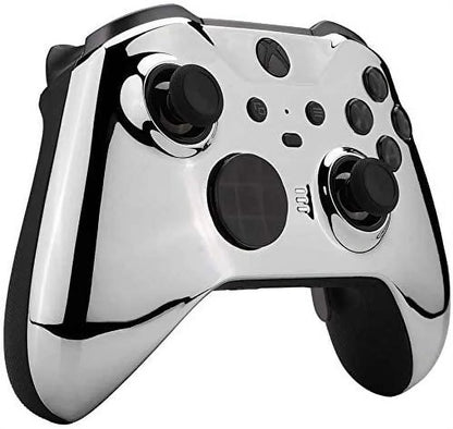 Custom Elite 2 Controller appropriate With Xbox One - Silver Chrome