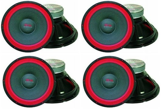 4 MR DJ 12" Raw Replacement DJ PA Speaker Subwoofer 8 Ohm Woofer 40oz Magnet