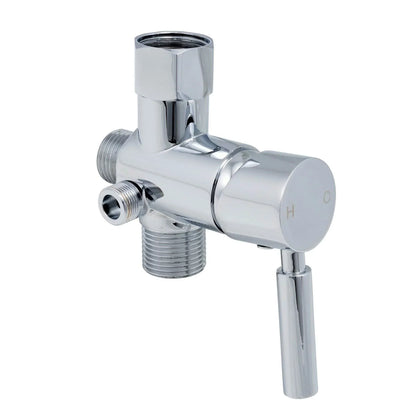 Brondell Hand Held Bidet Sprayer and Shattaf Hot Cold Mixing Valve Upgrade Kit