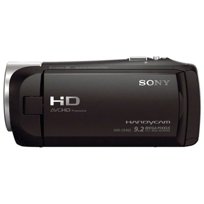 HDR-CX405 HD Handycam + Extra Battery + LED - 16GB Kit