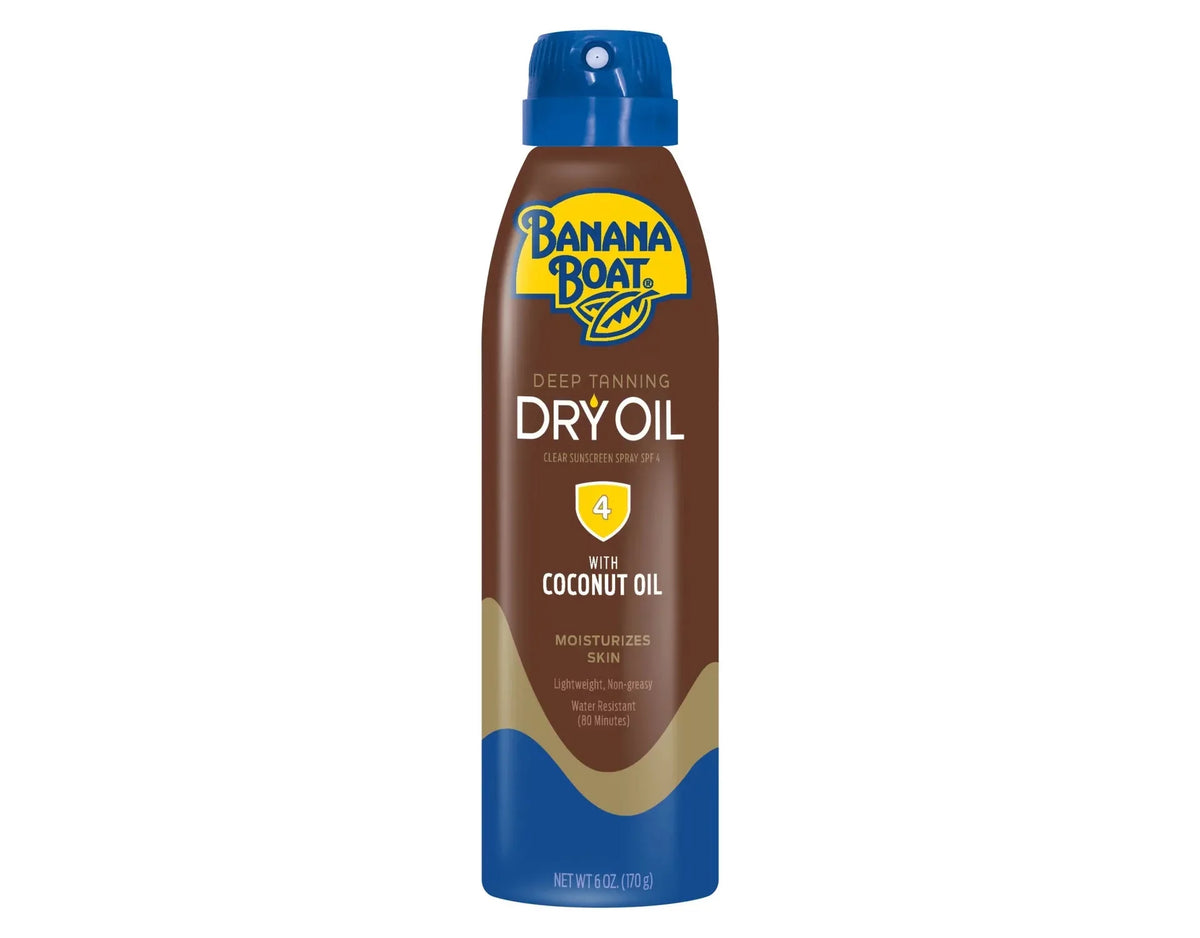 Banana craft UltraMist Deep Tanning Dry Oil - SPF 4 - 6oz (Pack of 5)