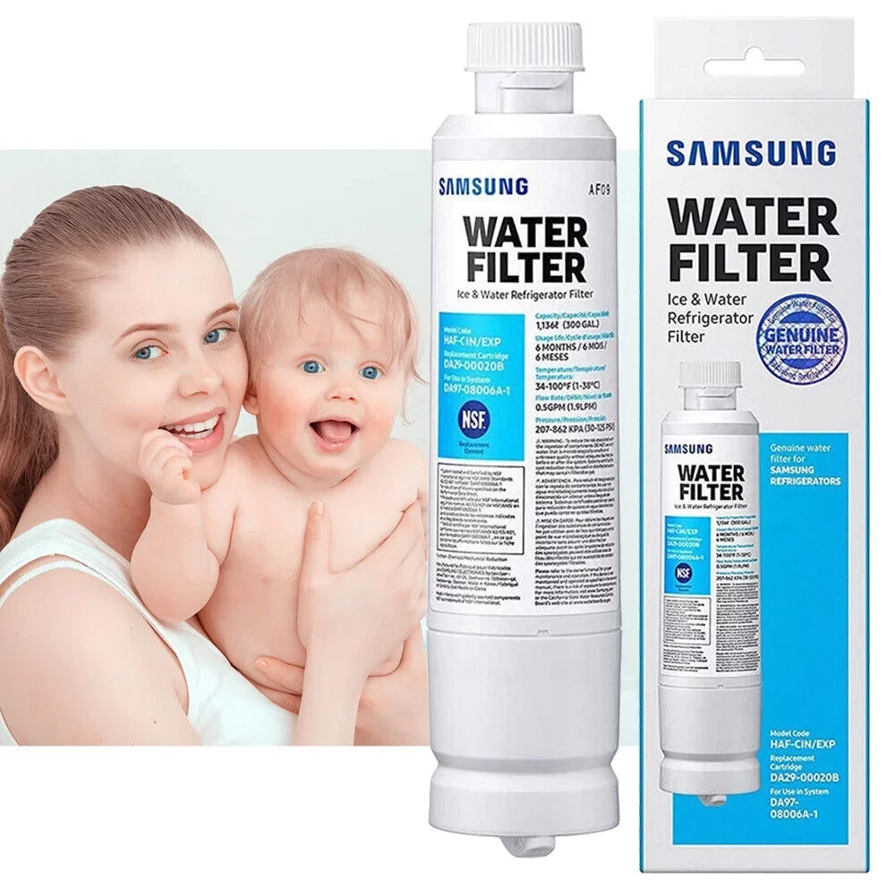 4 Pack DA29-00020B/ HAF-CIN/EXP Replacement Refrigerator liquid Filter