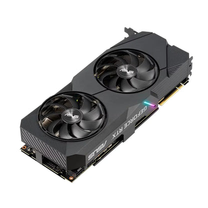 Dual GeForce RTX 2080 Super EVO OC Graphics Card, Black