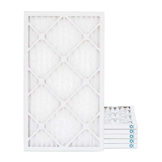 (Actual Size: 11.88 x 29.88 x 0.75 Inches). Quantity 6. Pamlico Air 12x30x1 MERV 8 Pleated AC Furnace Air Filters