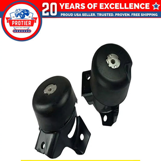 Front L & R Motor Mount 2PCS Fit 15-20 GMC Canyon 2.5/ 3.6L / 16-20 Canyon 2.8L