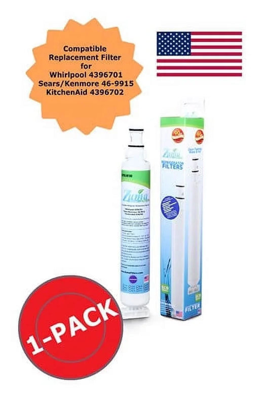 ZUMA Brand , aqua and Ice Filter , Model # OPFW3-RF300 , suitable with Whirlpool® 2301706 - 3574 - Made in U.S.A.