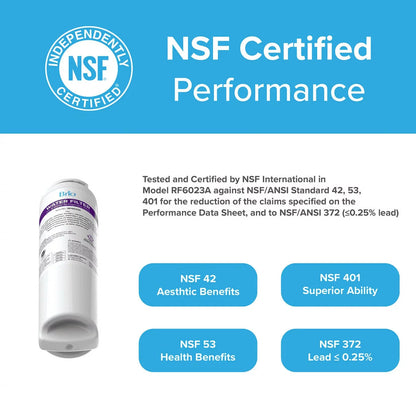 Brio 6023A Refrigerator moisture Filter Replacement matching WIth GE GSWF, GSWF3PK, GSWFDS, 100749-C, 100749C, 100810/A, 100810A