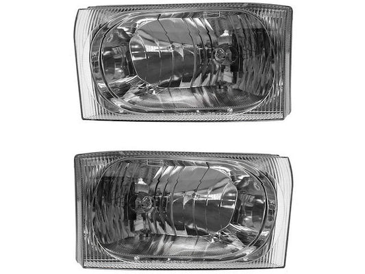 Headlight Assembly Set 2 Piece - appropriate with 1999 - 2004  F-250 Super Duty 2000 2001 2002 2003