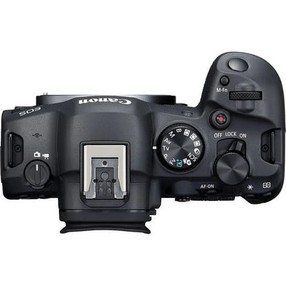 EOS R6 Mark II Mirrorless Camera (5666C002) +  RF 24-70mm Lens + 64GB Memory Card + Case + Corel Photo Software + LPE6 Battery + External Charger + Card Reader + More