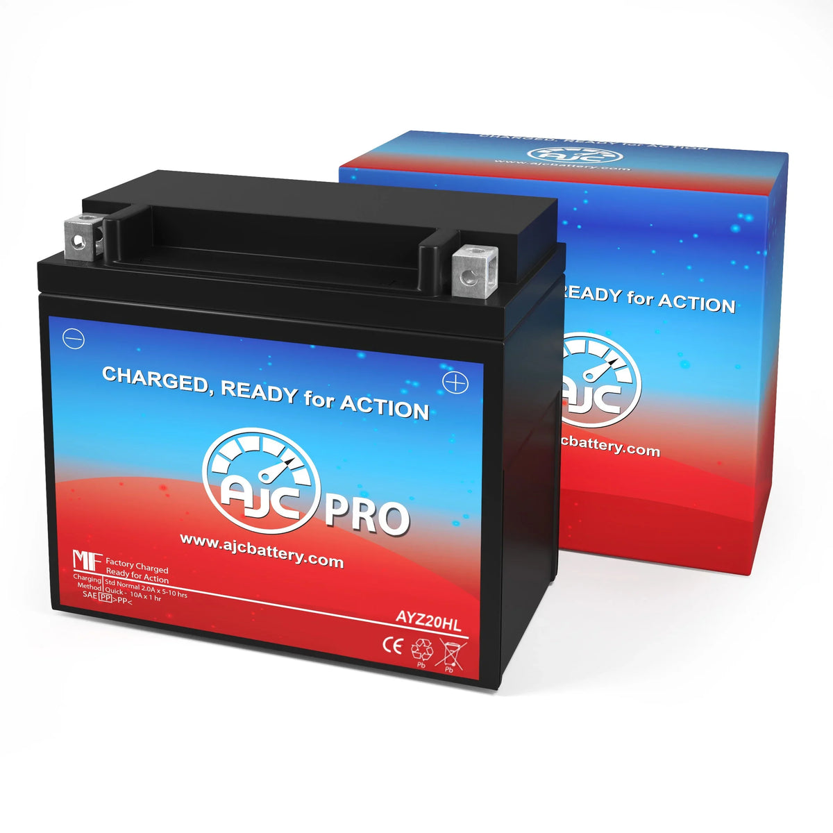 AJC Pro Battery suitable with Bombardier GTx Sport 600 Ho SDi 594CC Snowmobile Replacement Battery (2007-2008)